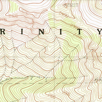 United States Geological Survey Mount Hilton, CA (1982, 24000-Scale) digital map