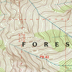 United States Geological Survey Mount Hilton, CA (1998, 24000-Scale) digital map