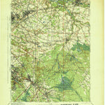 United States Geological Survey Mount Holli, NJ (1942, 62500-Scale) digital map