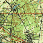 United States Geological Survey Mount Holli, NJ (1942, 62500-Scale) digital map