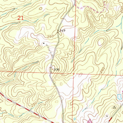 United States Geological Survey Mount Holly, AR (1962, 24000-Scale) digital map