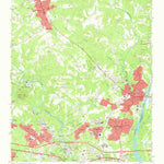 United States Geological Survey Mount Holly, NC (1970, 24000-Scale) digital map