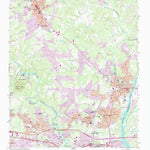 United States Geological Survey Mount Holly, NC (1993, 24000-Scale) digital map