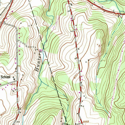 United States Geological Survey Mount Holly Springs, PA (1952, 24000-Scale) digital map