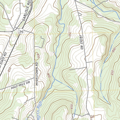 United States Geological Survey Mount Holly Springs, PA (2023, 24000-Scale) digital map