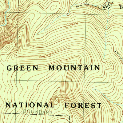United States Geological Survey Mount Holly, VT (1986, 24000-Scale) digital map