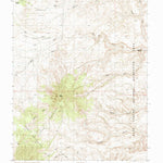 United States Geological Survey Mount Holmes, UT (1987, 24000-Scale) digital map