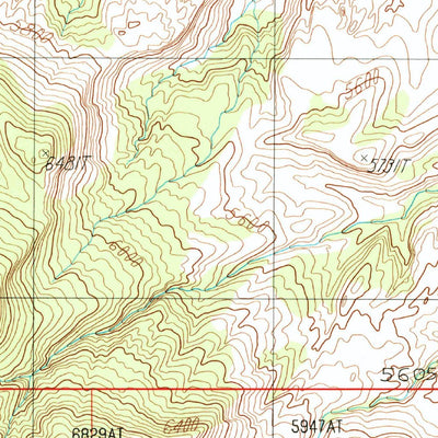United States Geological Survey Mount Holmes, UT (1987, 24000-Scale) digital map
