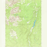 United States Geological Survey Mount Holmes, WY (1986, 24000-Scale) digital map