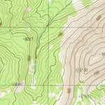 United States Geological Survey Mount Holmes, WY (1986, 24000-Scale) digital map