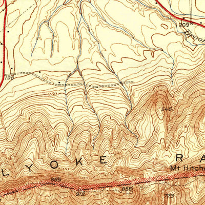 United States Geological Survey Mount Holyoke, MA (1941, 31680-Scale) digital map