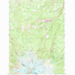 United States Geological Survey Mount Hood North, OR (1962, 24000-Scale) digital map