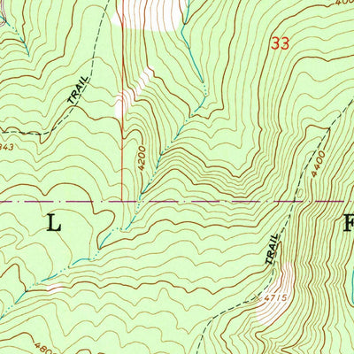 United States Geological Survey Mount Hood North, OR (1962, 24000-Scale) digital map