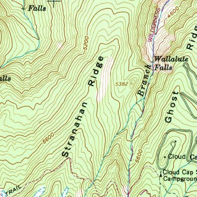 United States Geological Survey Mount Hood North, OR (1962, 24000-Scale) digital map