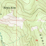 United States Geological Survey Mount Hood South, OR (1996, 24000-Scale) digital map
