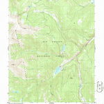 United States Geological Survey Mount Hope, CO (1986, 24000-Scale) digital map