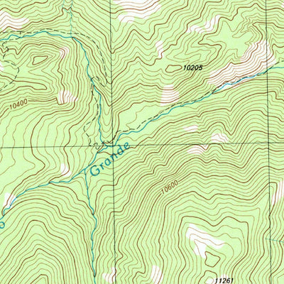 United States Geological Survey Mount Hope, CO (1986, 24000-Scale) digital map