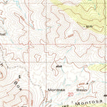 United States Geological Survey Mount Hopkins, AZ (1981, 24000-Scale) digital map