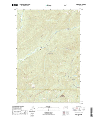 United States Geological Survey Mount Hoquiam, WA (2020, 24000-Scale) digital map