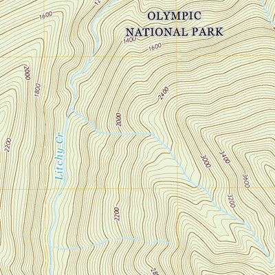 United States Geological Survey Mount Hoquiam, WA (2020, 24000-Scale) digital map