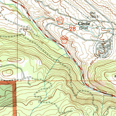 United States Geological Survey Mount Hull, WA (2001, 24000-Scale) digital map