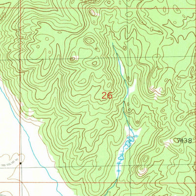 United States Geological Survey Mount Humbug, MT (1989, 24000-Scale) digital map