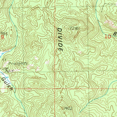 United States Geological Survey Mount Humbug, MT (1989, 24000-Scale) digital map