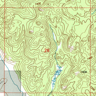 United States Geological Survey Mount Humbug, MT (1996, 24000-Scale) digital map