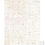 United States Geological Survey Mount Ichabod, NV (1986, 24000-Scale) digital map