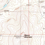 United States Geological Survey Mount Ichabod, NV (1986, 24000-Scale) digital map