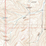United States Geological Survey Mount Ichabod, NV (1986, 24000-Scale) digital map