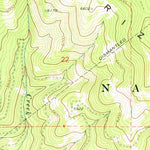 United States Geological Survey Mount Ingalls, CA (1972, 24000-Scale) digital map