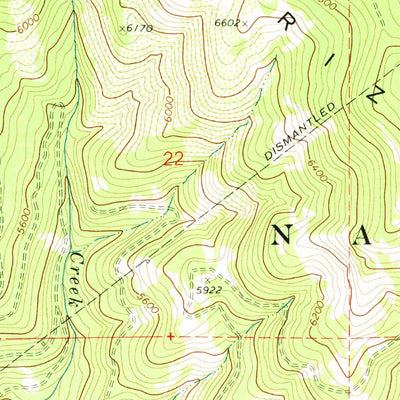 United States Geological Survey Mount Ingalls, CA (1972, 24000-Scale) digital map