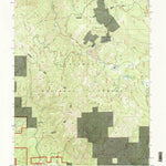 United States Geological Survey Mount Ingalls, CA (1994, 24000-Scale) digital map