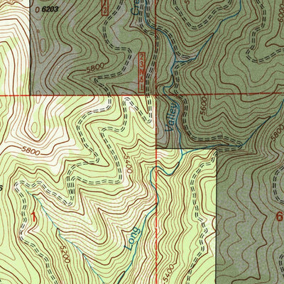 United States Geological Survey Mount Ingalls, CA (1994, 24000-Scale) digital map