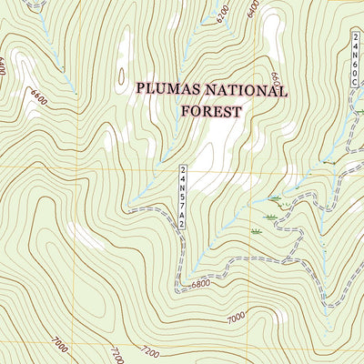 United States Geological Survey Mount Ingalls, CA (2021, 24000-Scale) digital map
