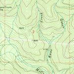 United States Geological Survey Mount Ireland, OR (1972, 24000-Scale) digital map