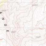 United States Geological Survey Mount Irish SE, NV (1985, 24000-Scale) digital map