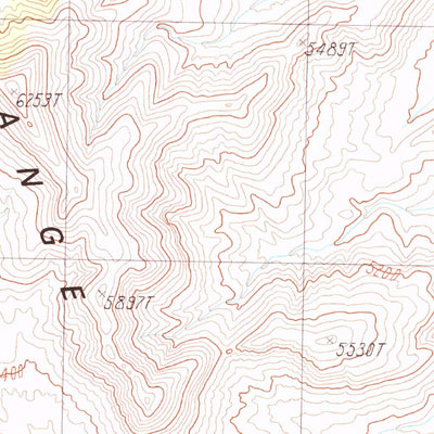 United States Geological Survey Mount Irish SE, NV (1985, 24000-Scale) digital map