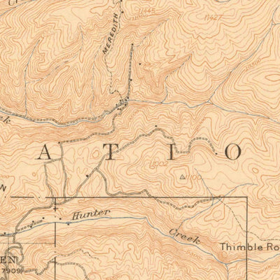 United States Geological Survey Mount Jackson, CO (1911, 125000-Scale) digital map