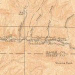 United States Geological Survey Mount Jackson, CO (1911, 125000-Scale) digital map