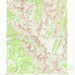 United States Geological Survey Mount Jackson, CO (1970, 24000-Scale) digital map