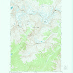 United States Geological Survey Mount Jackson, MT (1968, 24000-Scale) digital map