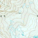 United States Geological Survey Mount Jackson, MT (1968, 24000-Scale) digital map