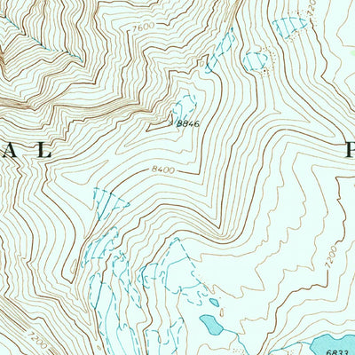 United States Geological Survey Mount Jackson, MT (1968, 24000-Scale) digital map