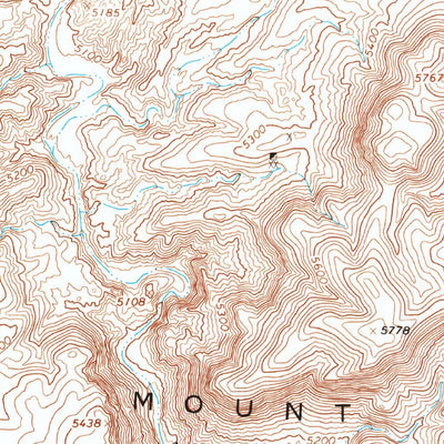 United States Geological Survey Mount Jackson, NV (1968, 24000-Scale) digital map
