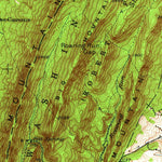 United States Geological Survey Mount Jackson, VA (1942, 62500-Scale) digital map