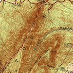 United States Geological Survey Mount Jackson, VA (1946, 62500-Scale) digital map