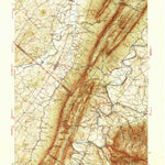 United States Geological Survey Mount Jackson, VA (1947, 62500-Scale) digital map