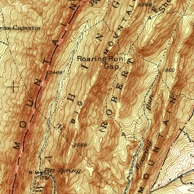 United States Geological Survey Mount Jackson, VA (1947, 62500-Scale) digital map